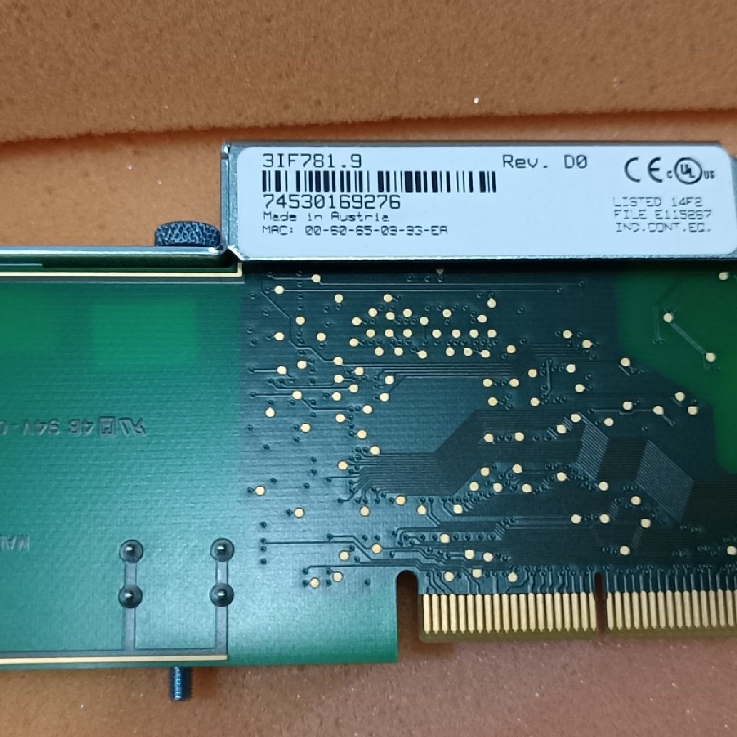 议价--全新贝加莱板卡3IF781.9，库存余料原装正品，内外码一致