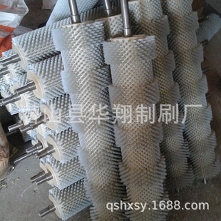 厂价直销清洁处理毛刷辊不织布毛刷棍百洁布抛光辊