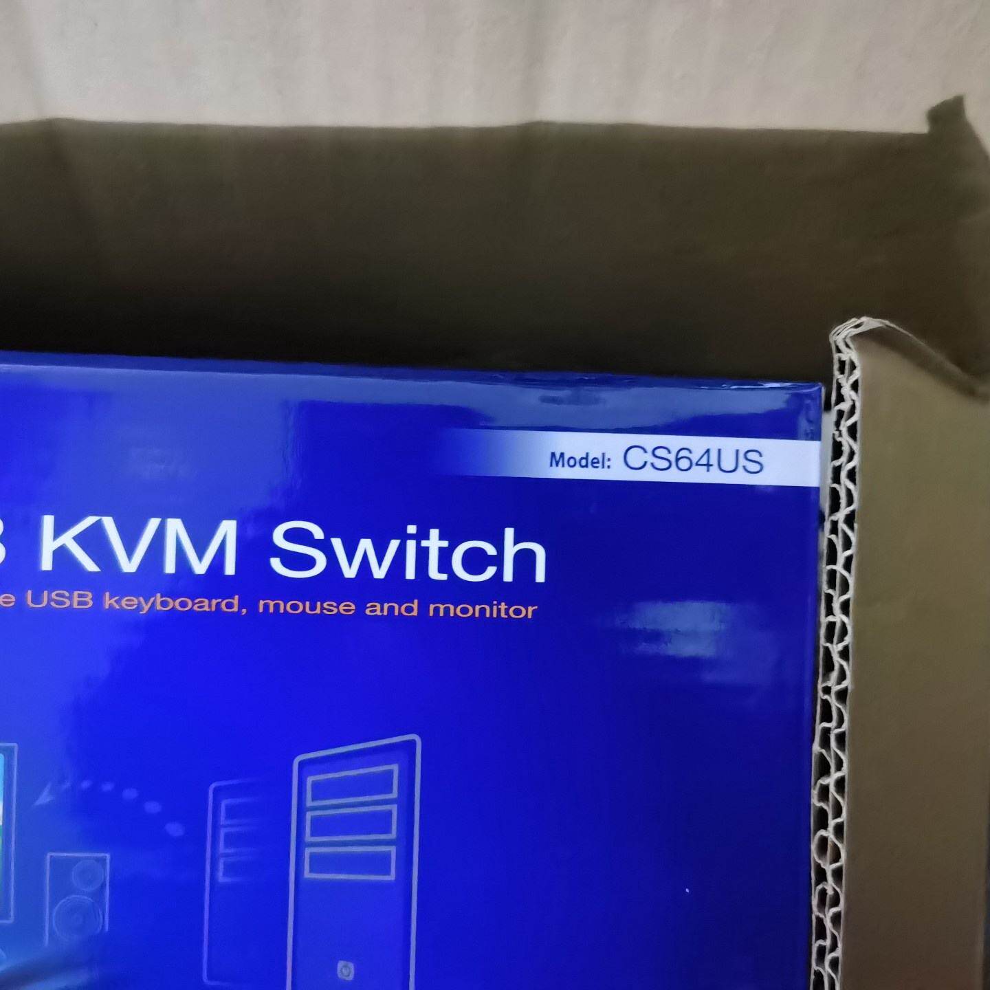 议价--全新原装ATEN宏正CS64US 4口USB KVM切换器，