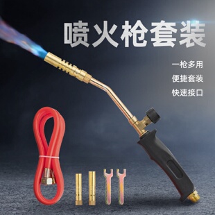 厂家批发高温液化气喷火枪烧猪毛家用防水煤气喷灯单双开关套装