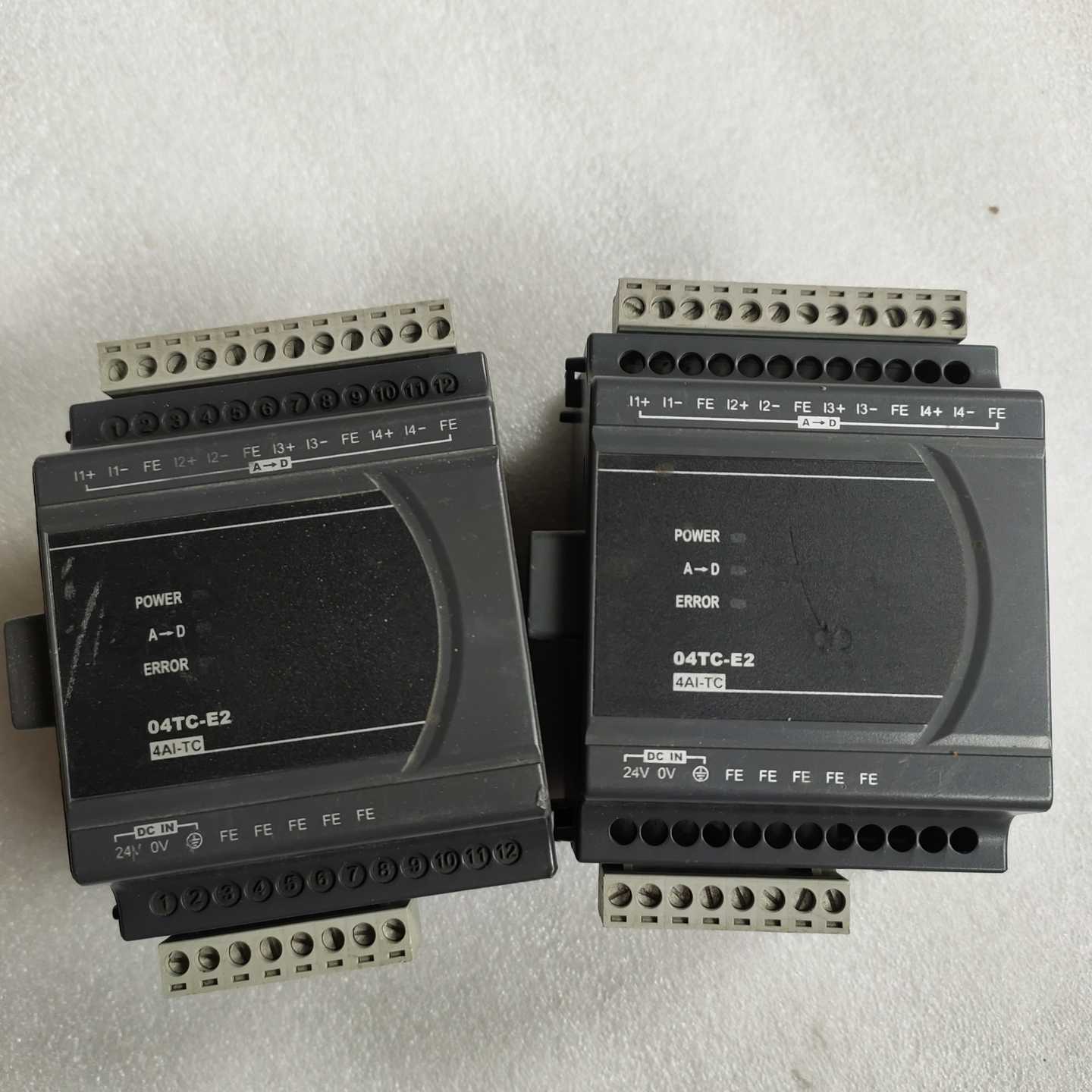DVP04TC-E2台达PLC扩展模块二手拆机功能正--议价商品