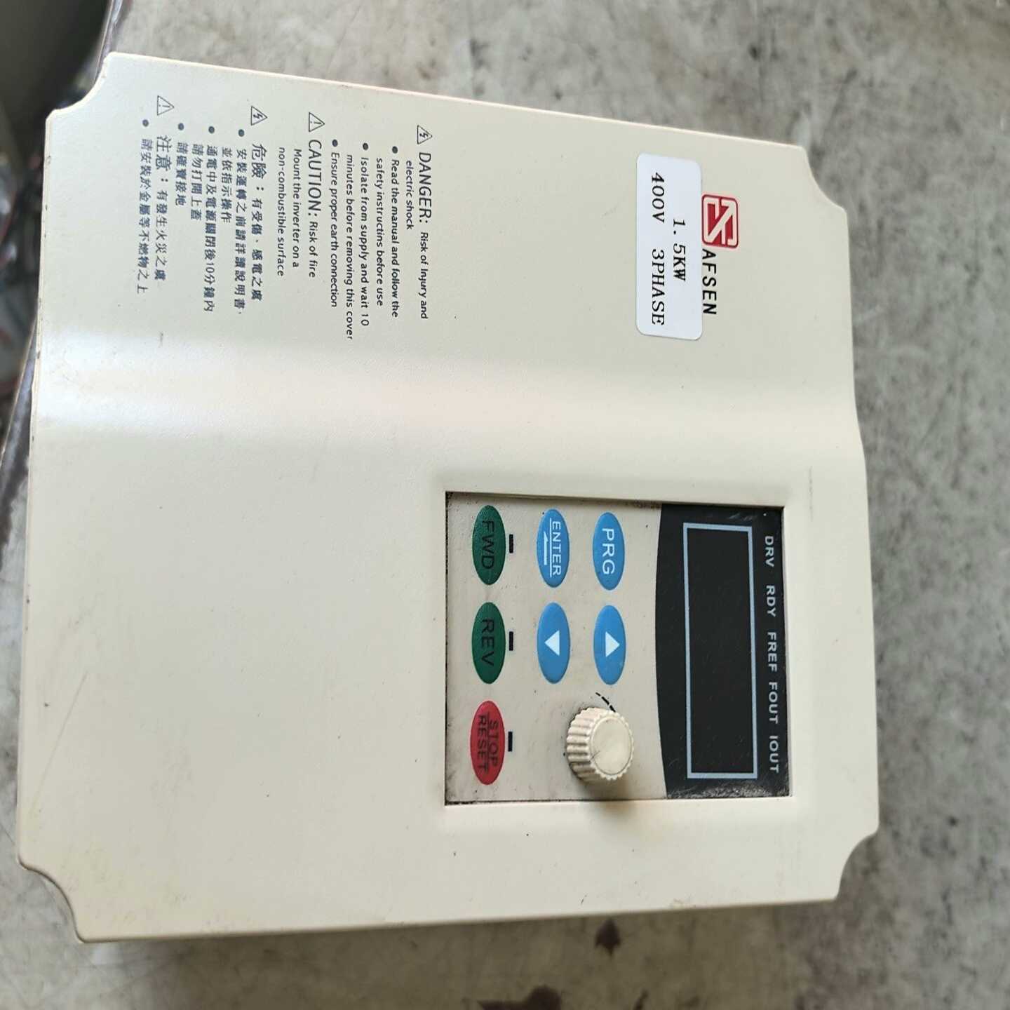 AFSEN安佛森变频器一台A3400A01D5K3045询价