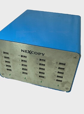 NEXCOPY 20 TARGET USB DUPLICATOR COPIER USED  WORKING