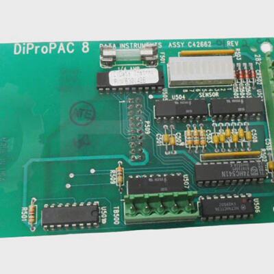 DATA INSTRUMENTS C42662 DIPROPAC 8 CIRCUIT BOARD