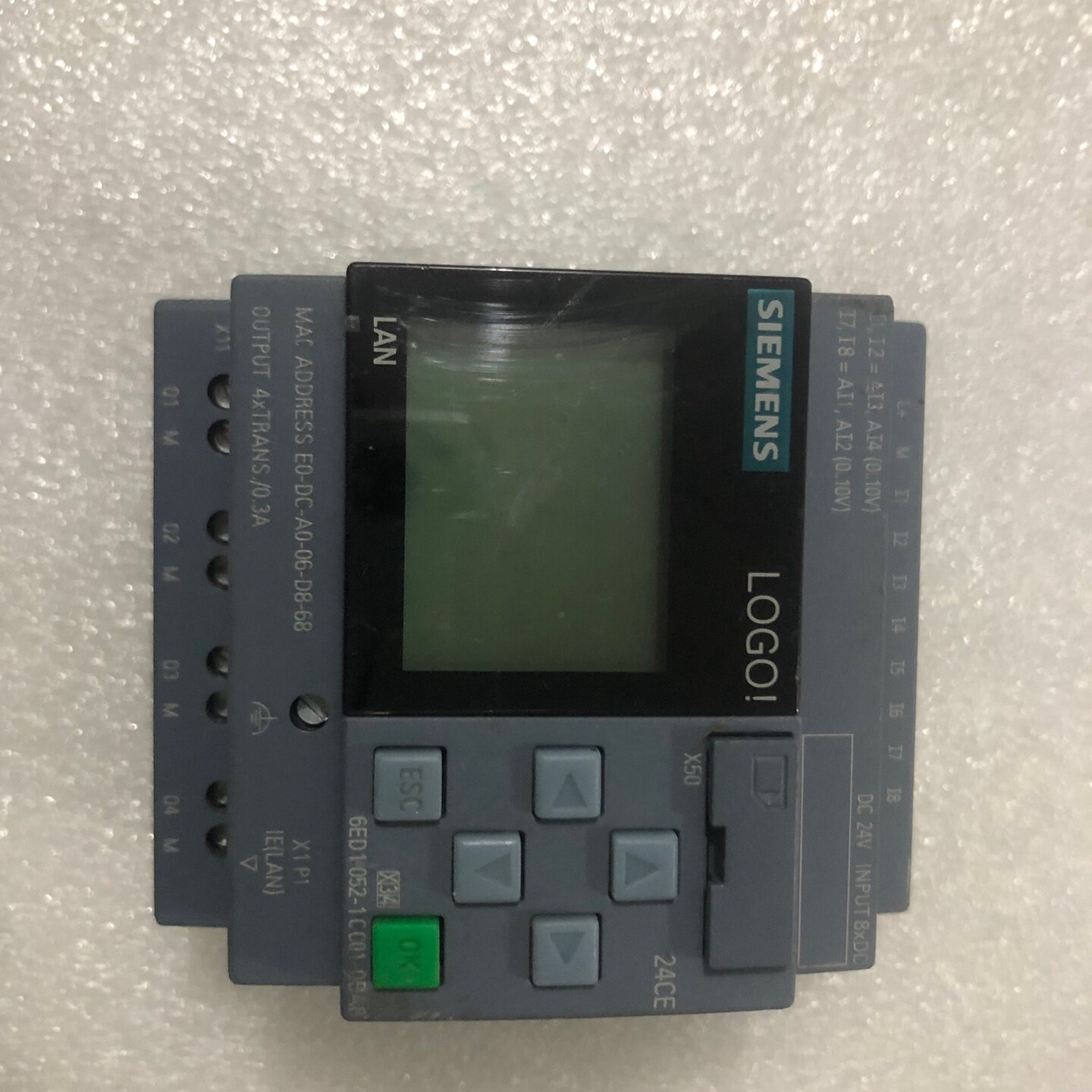 拍前询价：西门子LOGO6ED10521CC010BA8实