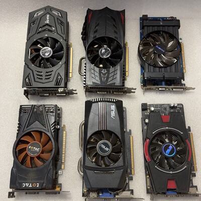 包邮150左右片  原装拆机 GTX550Ti  1G游戏显--议价商品