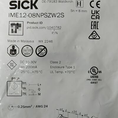 询价-西克接近开关IME1208NPSZW2S