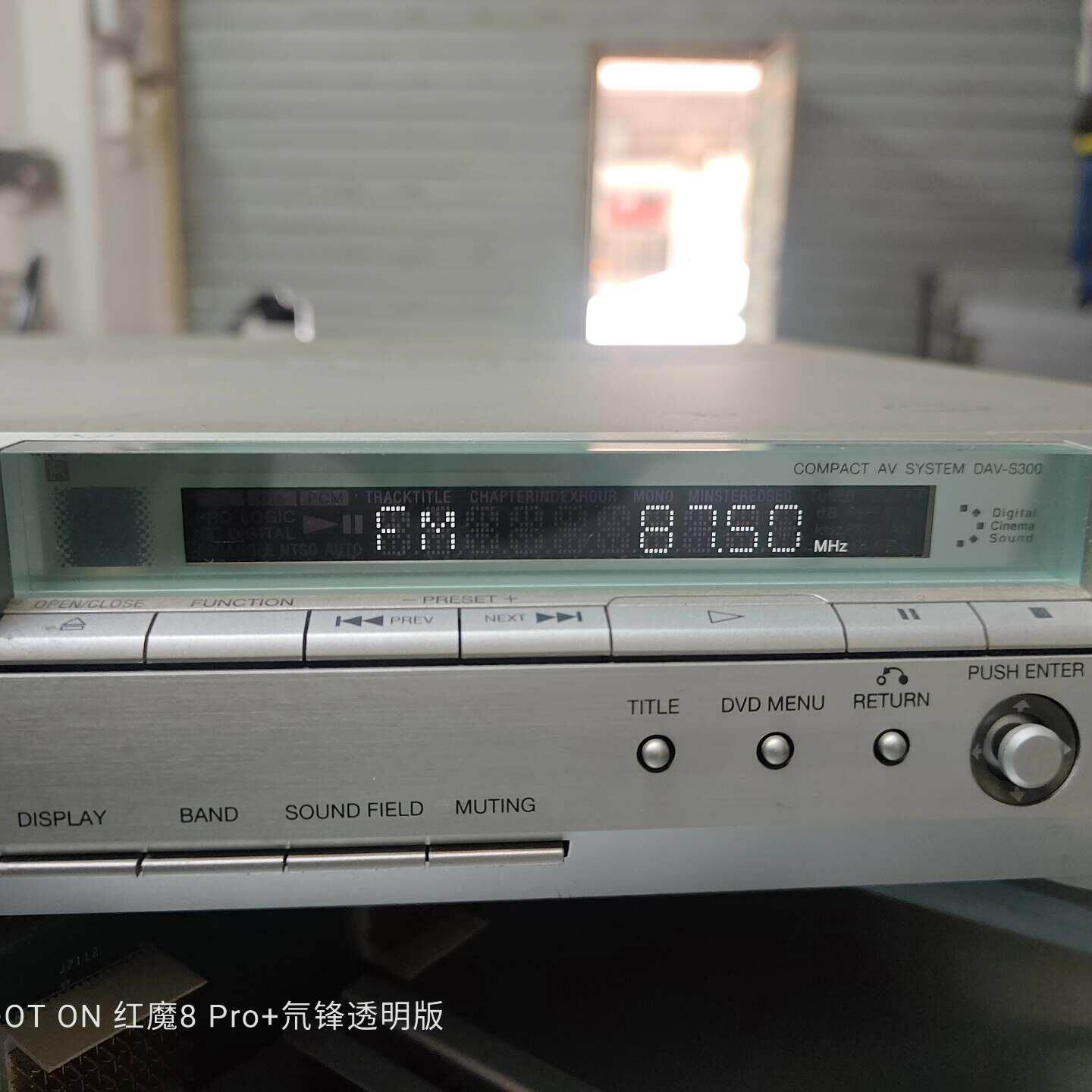 索尼带功放DVDdTS6声道通电正常DV--议价商品