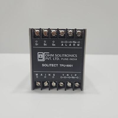 Rel De Proteccin De Termistor OHM SOLITECT TPU9001