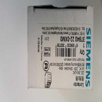 【议价】3TB4022-0XM0接触器库存1个适用