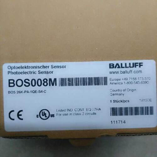 议价全新BALLUFF BOS008M bos26k-pa-1qe-s4-c原装 感测器现货
