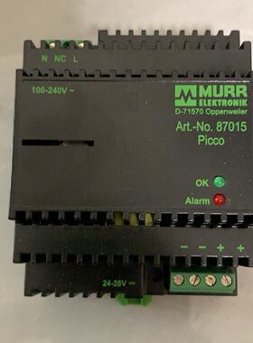 溢价-MURR穆尔D71570德国导轨式开关电源24V