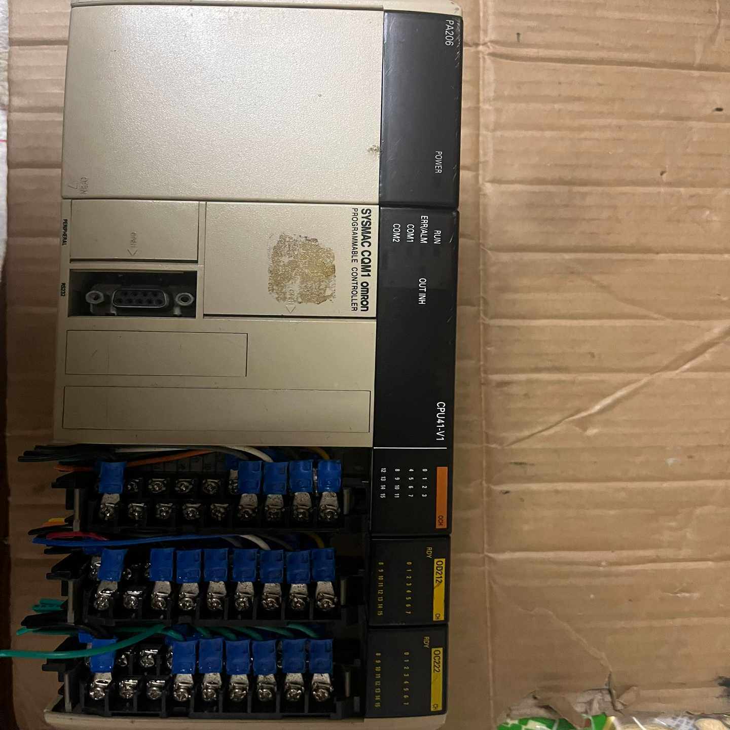 PLC一整套，型号CPU41-V1，（佳毅工控）