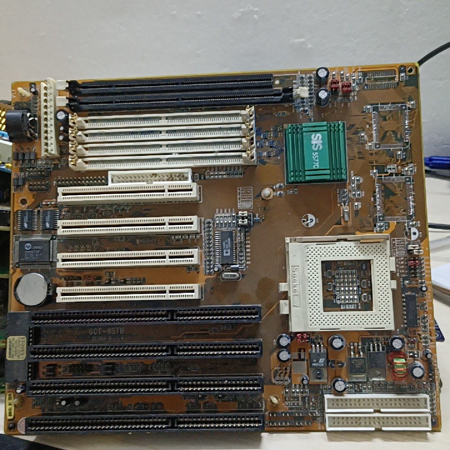 询价/SIS5577C主板Socket7接口支持4个PCI插槽图片