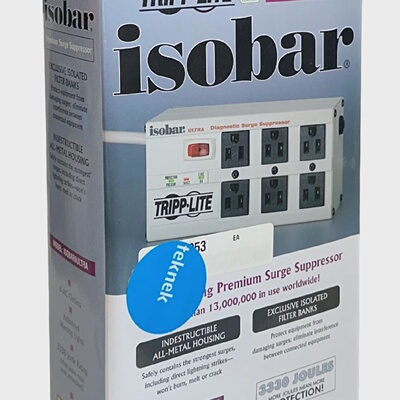 TRIPPLITE ISOBAR6ULTRA PREMIUM SURGE PROTECTOR 6 AC OUTLETS