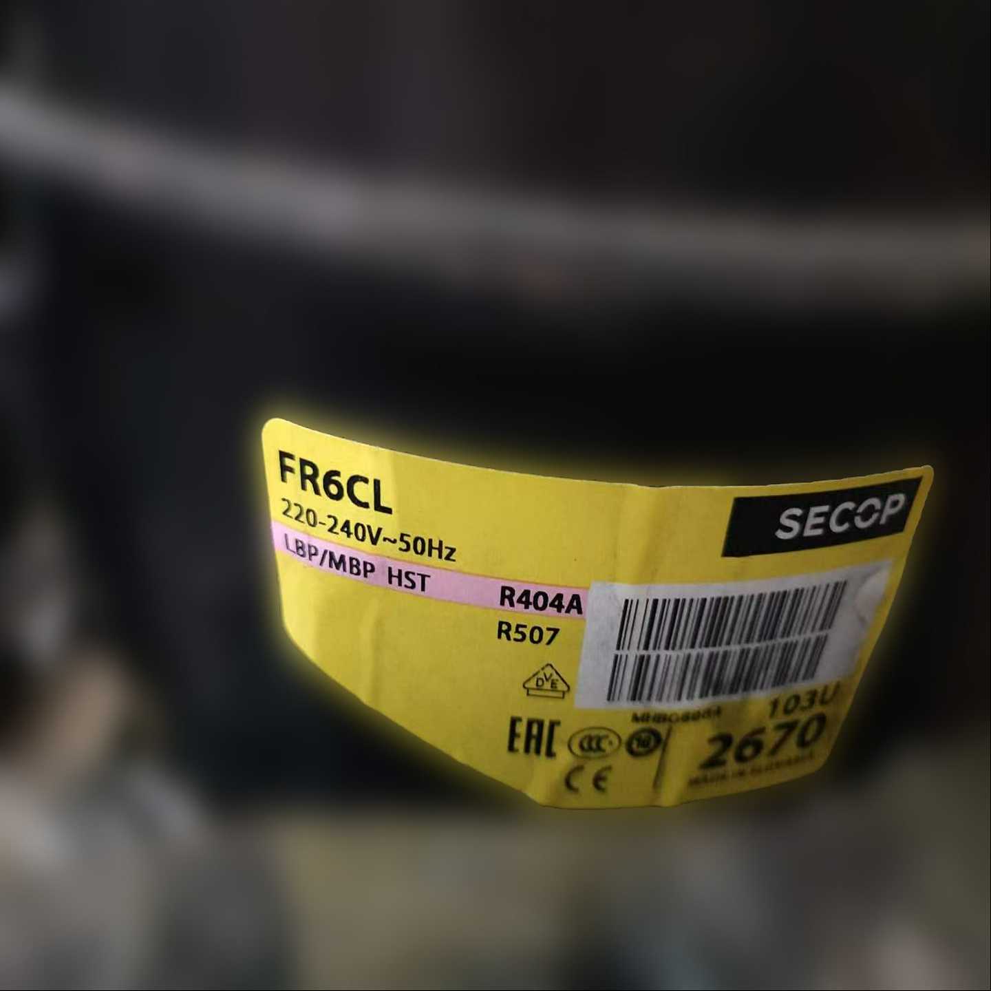 #压缩机丹佛斯压缩机FR6CL询价