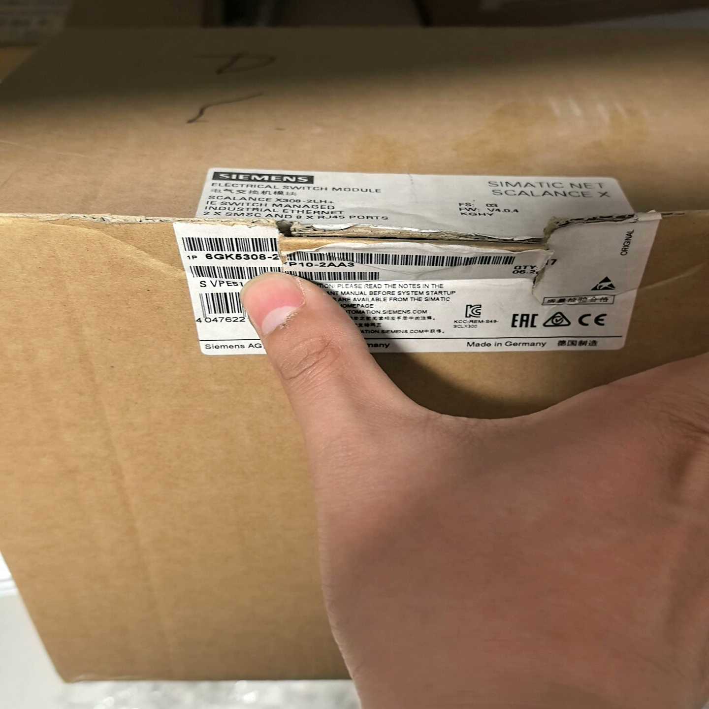 西门子交换机6GK5308-2FP10-2AA3全新原装正品-议价