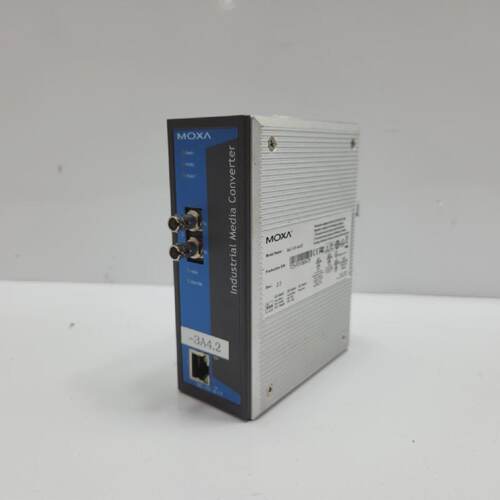 MOXA IMC101MST INDUSTRIAL MEDIA CONVERTER 1201001011612 REV