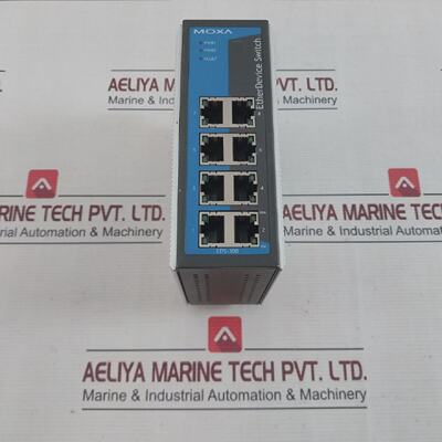 MOXA EDS308 Industrial Unmanaged Ethernet Switch PN 12010030