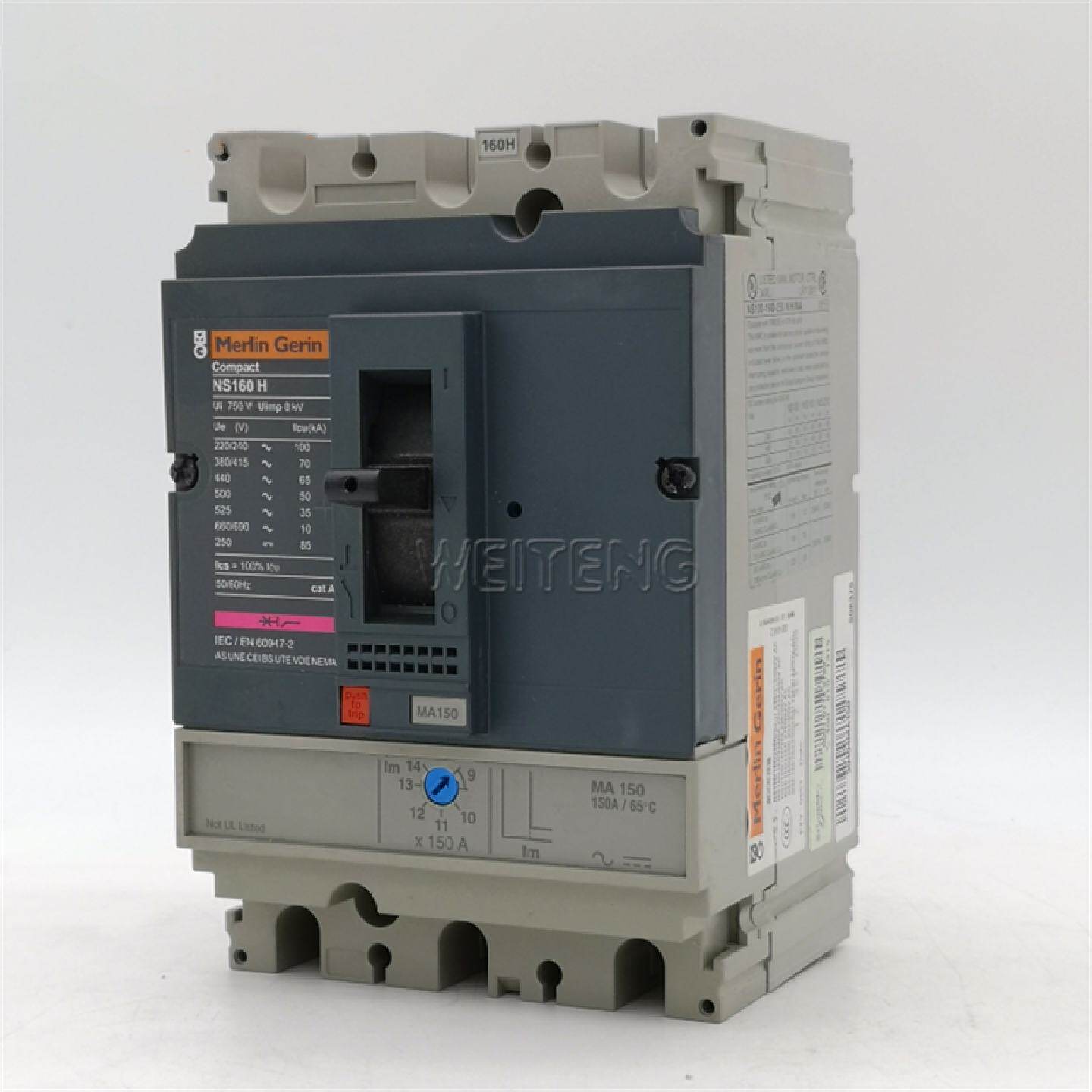 供应10年老店 梅兰日兰 NS160H MA150三相3P电动机