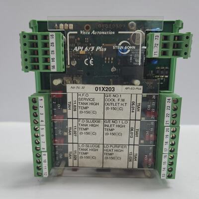 STEIN SOHN F102004A API 63 PLUS ANALOG MODULE REV F