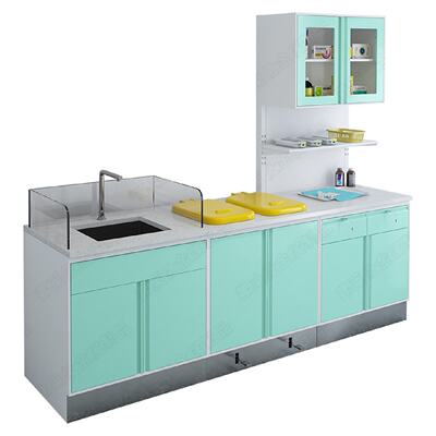 严选医院配药处置台医疗无菌操作台配液台护士不锈钢调剂柜治疗柜