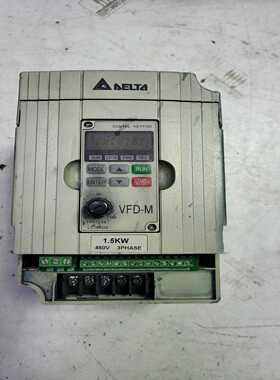 台达变频器1.5KWVFD015M43B，已上电询价