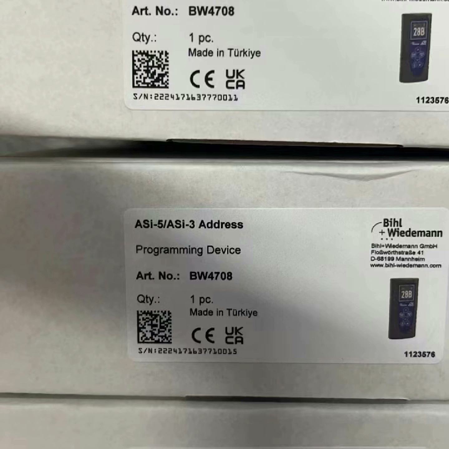 议价--德国必威BW ASI-5/ASI-3地址编程设备,型号BW