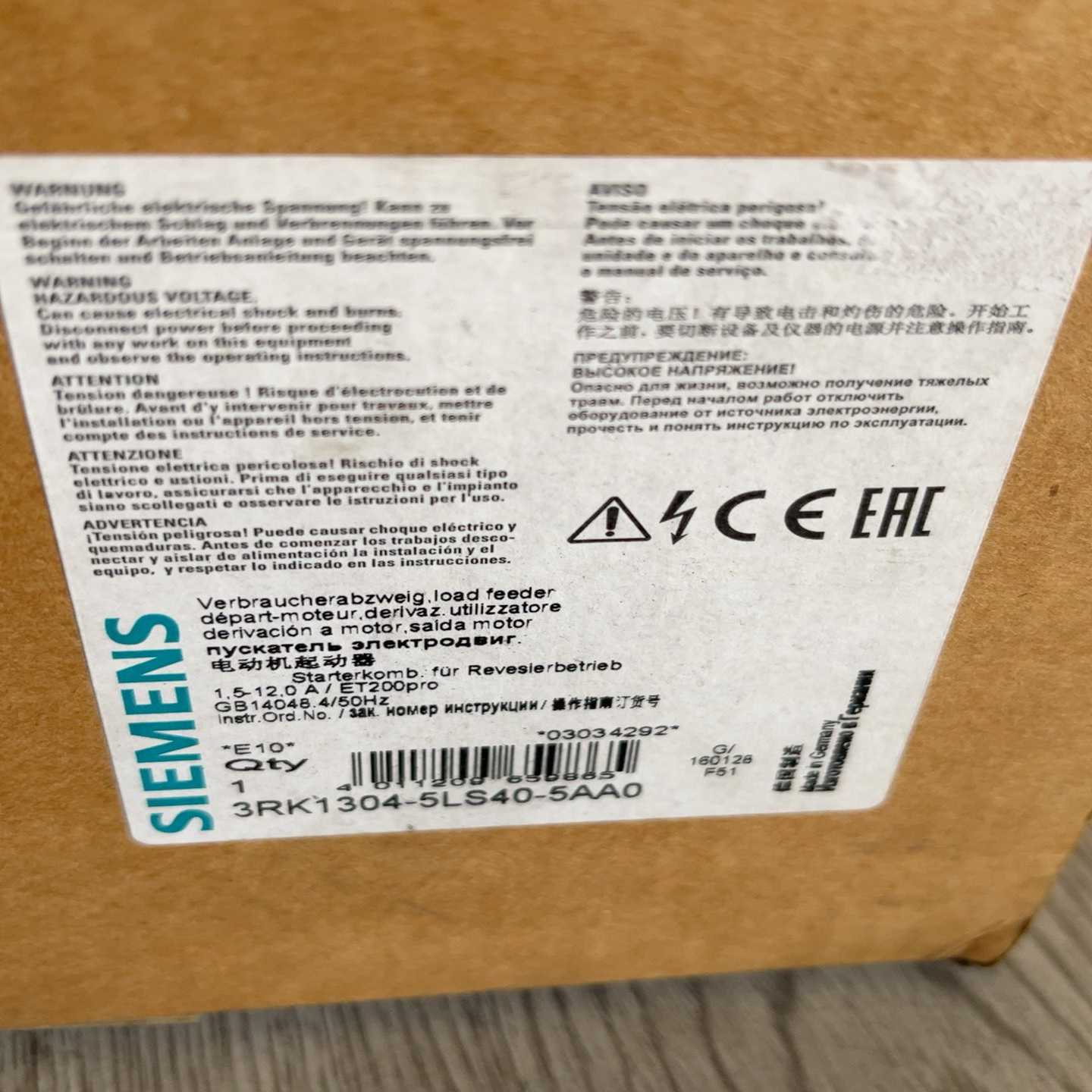 起动器3RK1304-5LS40-5AA0 ~询价