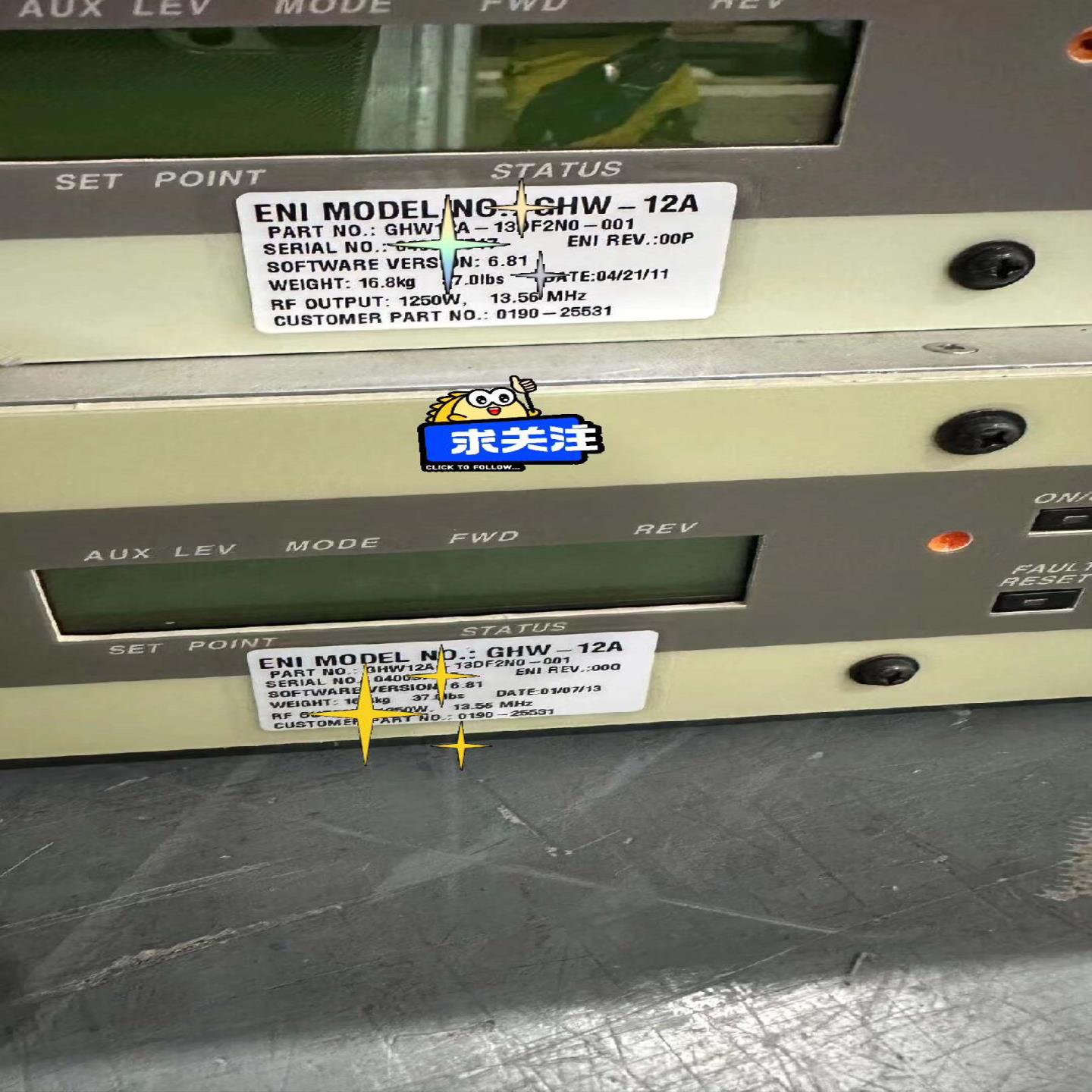 【请询价】ENI射频电源 GHW-12A型号GHW12A-13DF2