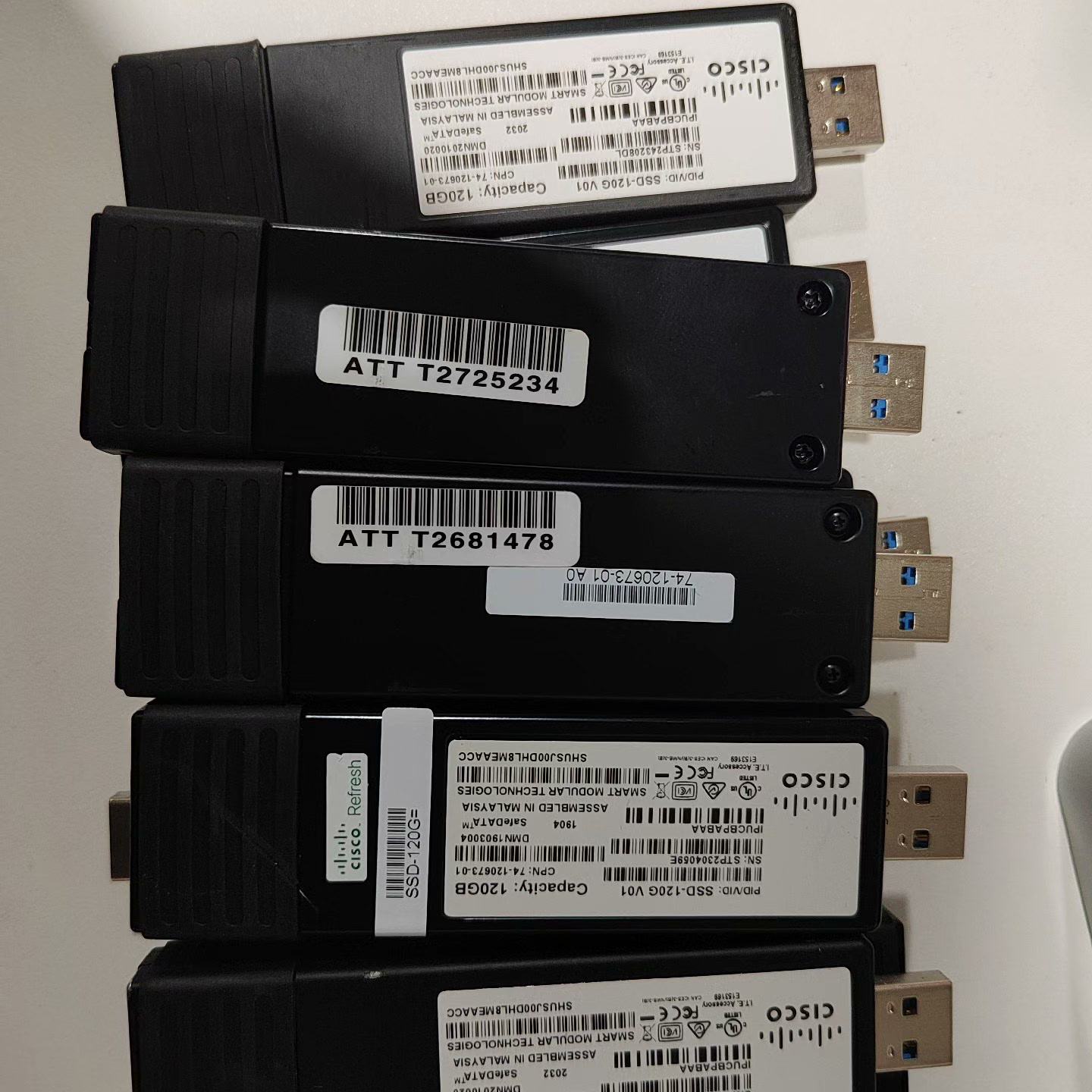 思科 SSD-120G 硬盘 二手拆机的裸卡，低价甩几个，要--议价商品