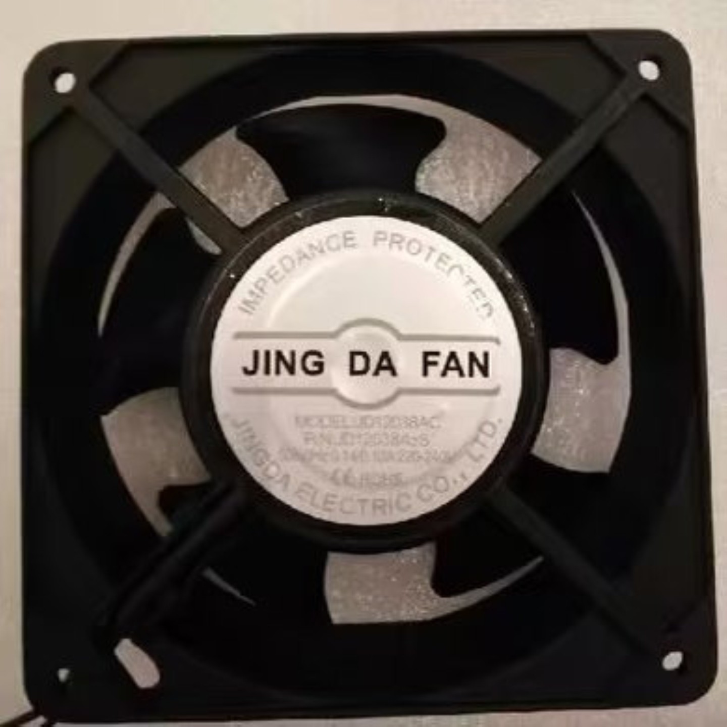 售前询价原装京达含油轴流通风机JD12038AC220V12cm厘米12038