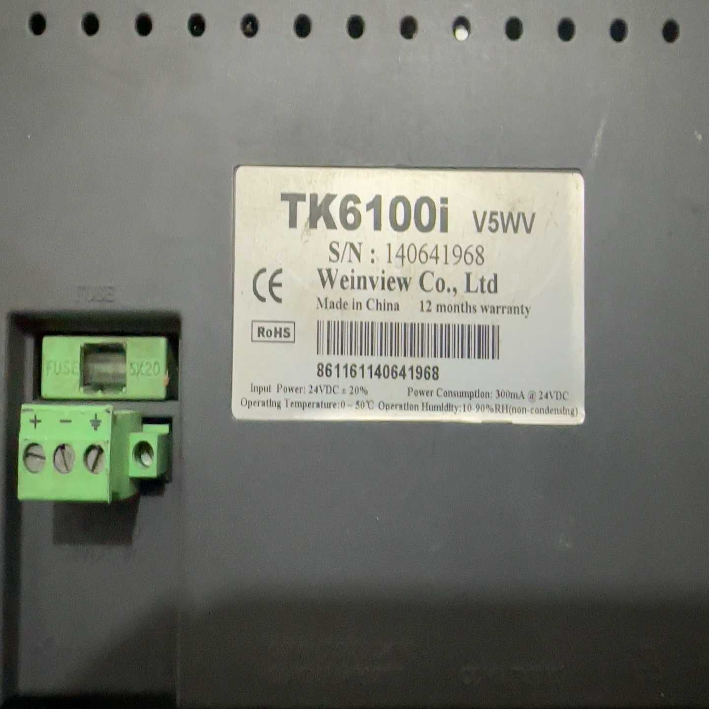 威纶TK6100iV5WV实物图片询价