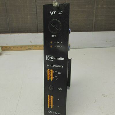 BR HOMATIC MULTICONTROL NT40 ECNT400 REV 02.00 POWER MODULE