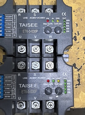 议价TAISEE泰矽ET63030P三相调压器模块功能完好议价