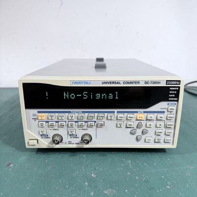 岩崎IWATSU SC-7205H频率计，230MHz，—议价