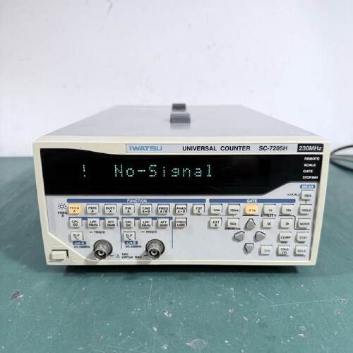 岩崎IWATSU SC-7205H频率计，230MHz，—议价