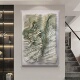 现代简约手工立体3D实物画客厅玄关挂画大气办公室酒店过道装 饰画