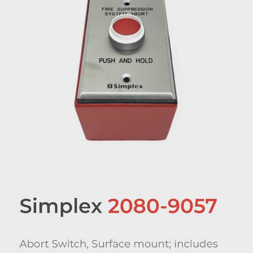 C Simplex 20809057 Abort Switch Surface Same Day Shipping SE