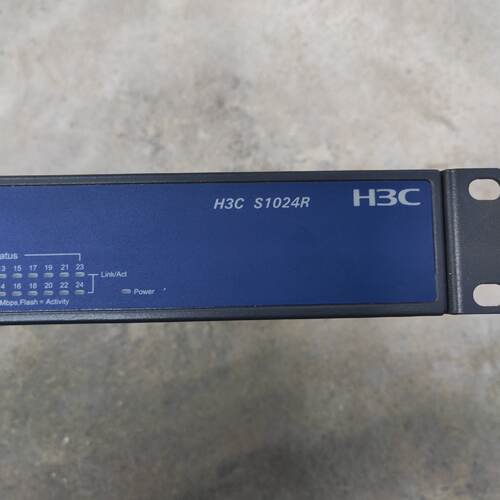 华三H3C以太网24口百兆交换机S1024R议价