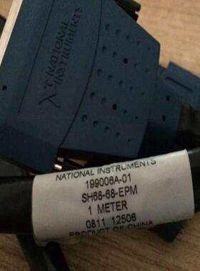 隆兴NI SH68-68-EPM 68pin 电线 缐缆 199006B-02 2米 成色好*