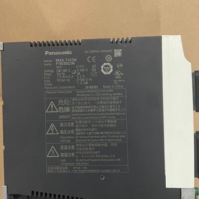 松下伺服1000W驱动器 MDDLT45SM，实物如图，议价