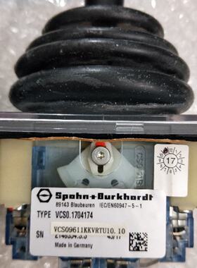 全新原装SpohnBurkhardt VCS09611KKVRTU10.10 VCS0.1704174议价