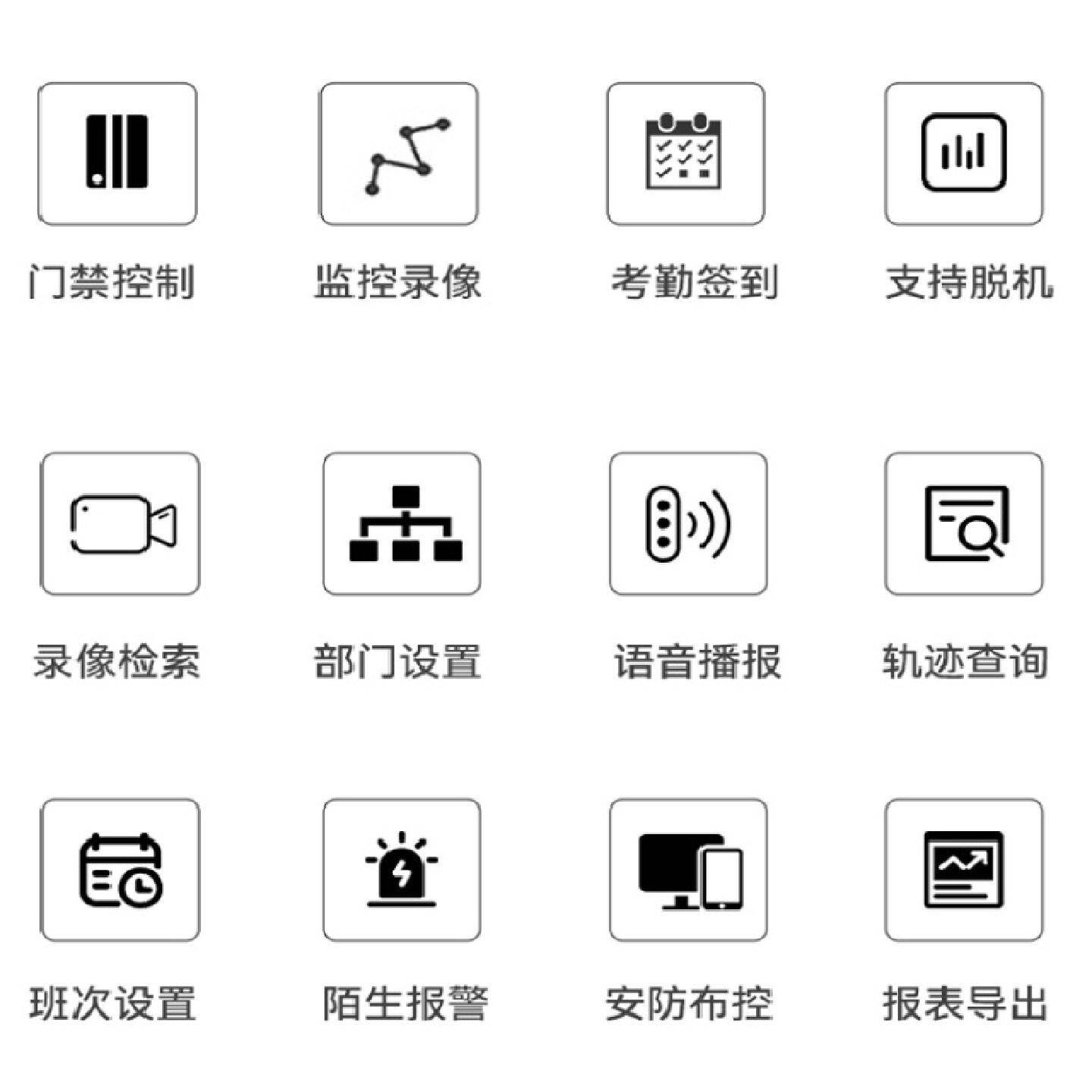 AI无感动态人脸识别考勤门禁一体摄像机rtmp推流摄像头gb28181