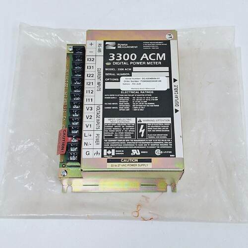 Power Measurement 3300 ACM  983018  RS485 Digital Power Mete