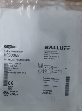 询价-BALLUFF BES M12MIPSC40BS04G