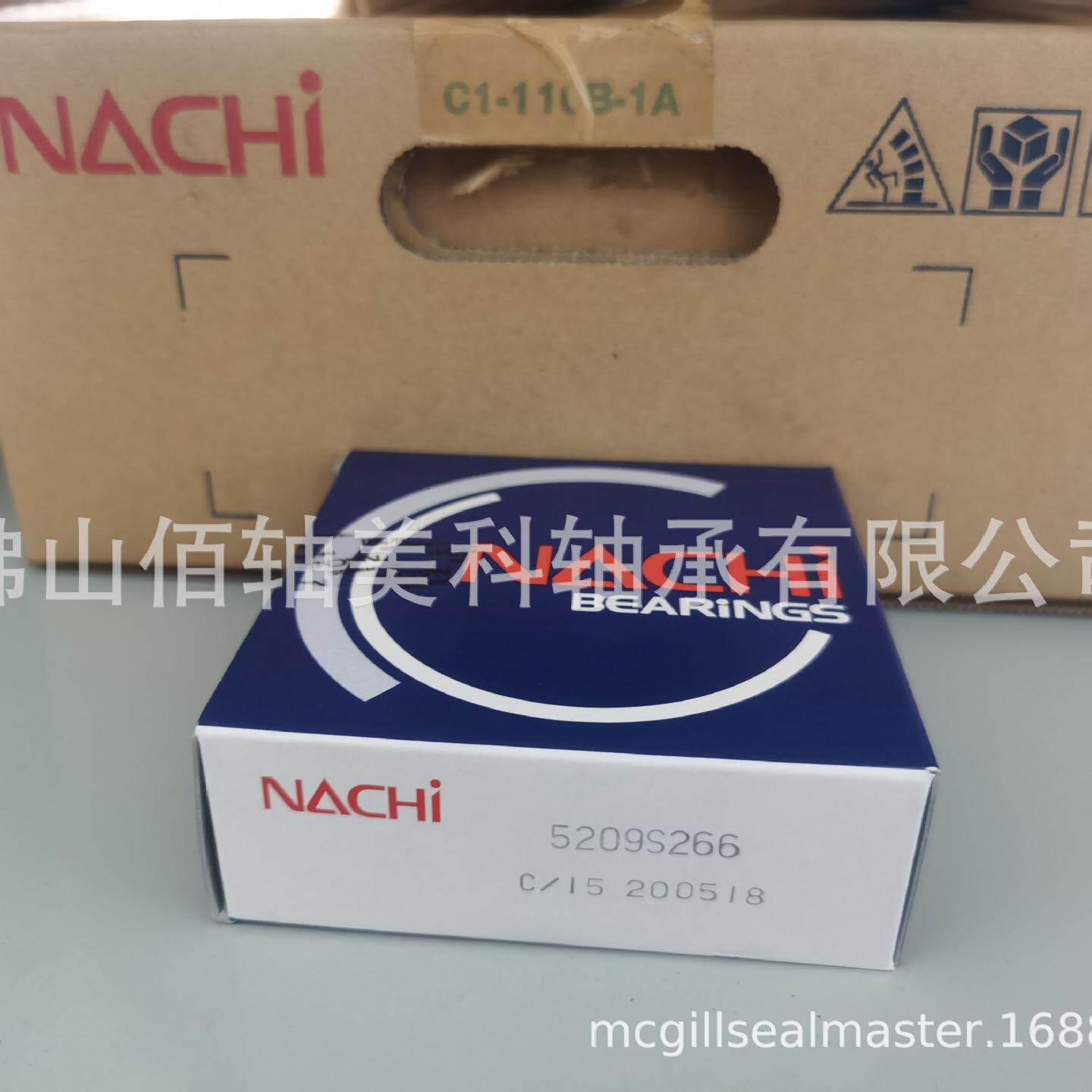 日本NACHI5209S266轴承佶缔纳士NASH真空泵专用进口轴承