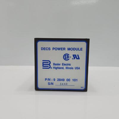 Mdulo De Potencia BASLER ELECTRIC 9 2849 00 101 DECS