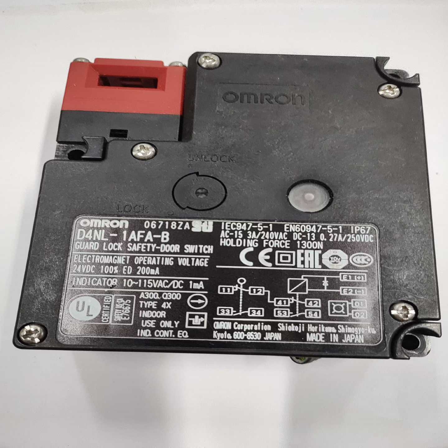 安全门电磁锁D4NL-1AFA-B询价