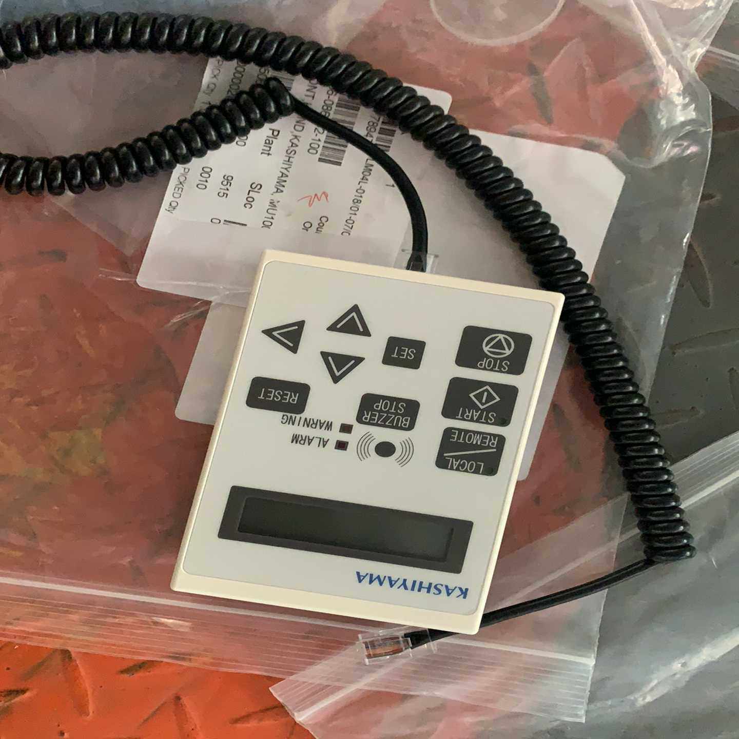 【议价】Kashiyama分子泵手操器，PC80P2备件没有使用过适用